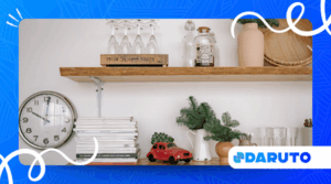 Compact Wooden Shelf for Tight Spaces
