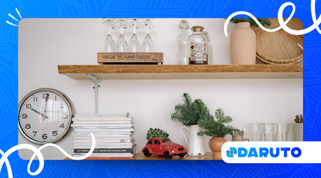 Compact Wooden Shelf for Tight Spaces