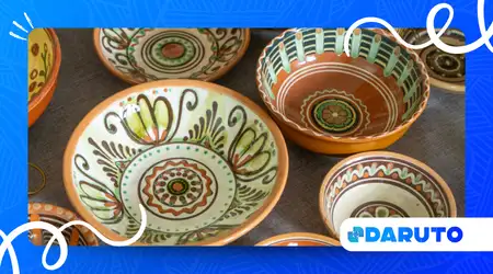 Decorative Clay Bowls 