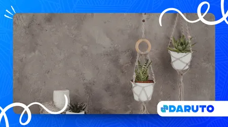 Macrame Plant Hanger with Basic Knots