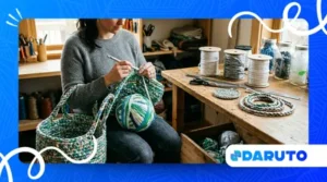 How to use plarn plastic yarn materials in creative DIY builds