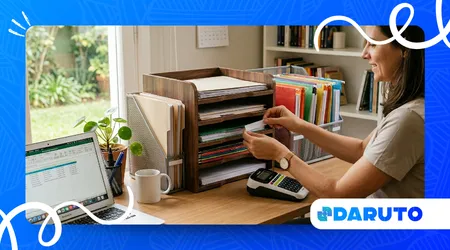 Desk Organizer Built from Sturdy Cardboard