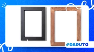 How to make DIY photo frame tutorial with wood pieces