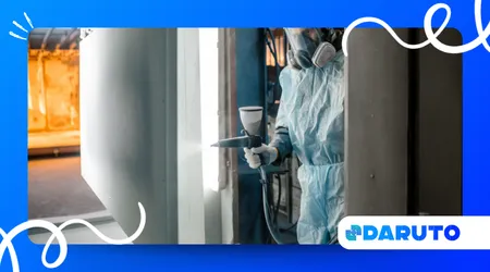 Using powder-coated metal materials